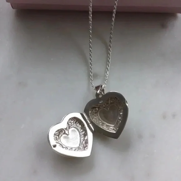 Sterling Silver Heart Locket - Picture 14 of 17